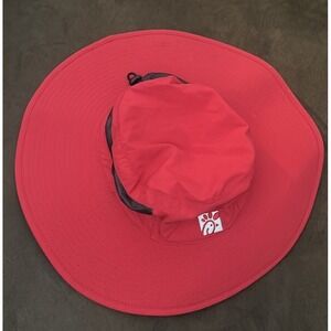 Chick Fil A Bucket Hat Team Member Red Sun Boonie One Size OOBE Beach